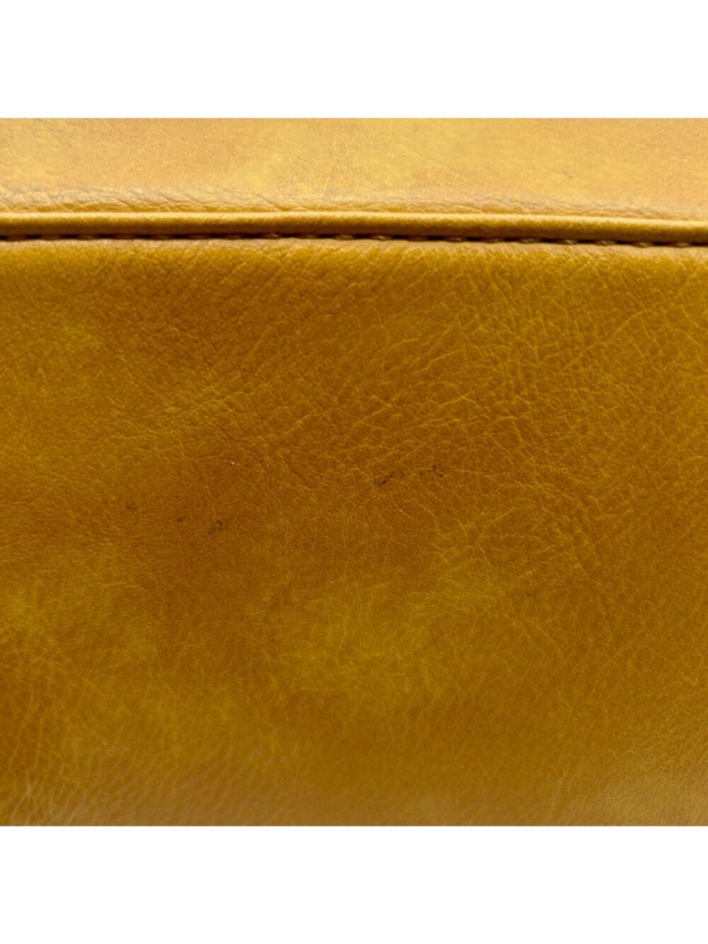 Unbranded Yellow Faux Leather Shoulder Bag - Picture 16 of 16